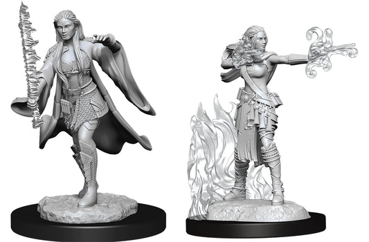 D&D Nolzur's Marvelous Miniatures: Multiclass Warlock + Sorcerer (Female)