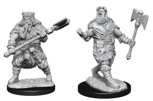 D&D Nolzur's Marvelous Miniatures: Human Barbarian (Male)