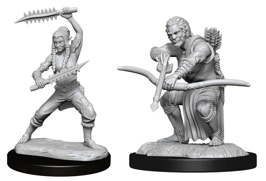 D&D Nolzur's Marvelous Miniatures: Shifter Wildhunt Ranger (Male & Female)
