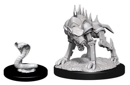 D&D Nolzur's Marvelous Miniatures: Iron Cobra & Iron Defender