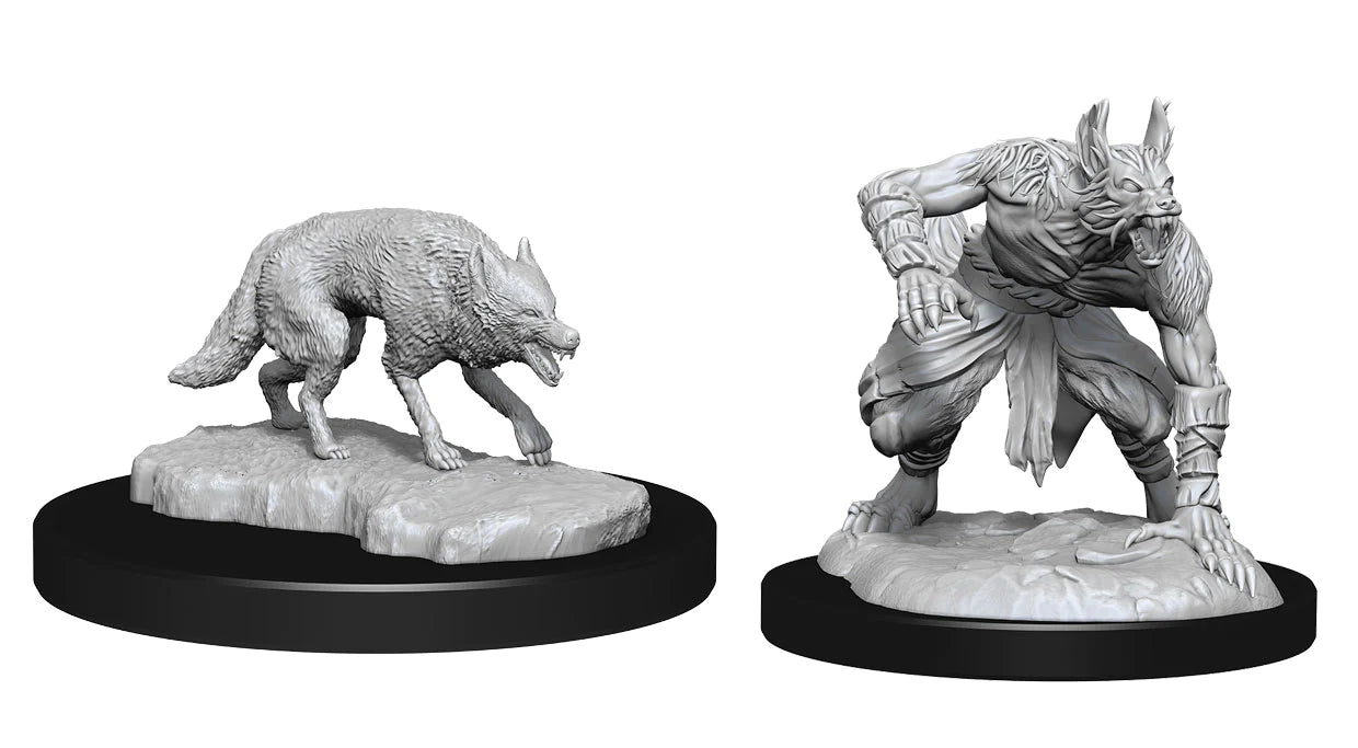 D&D Nolzur's Marvelous Miniatures: Jackalwere & Jackal