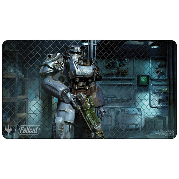 Playmat: MTG- Fallout- Puresteel Paladin / Brotherhood of Steel