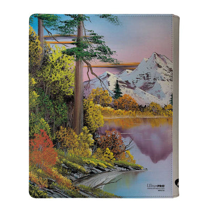 Binder: PRO 9-Pocket Zippered- Bob Ross Mighty Mountain Lake