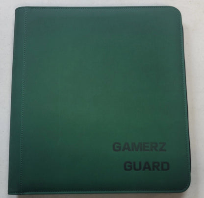 Hunter Green 12 Pocket Zipper Binder