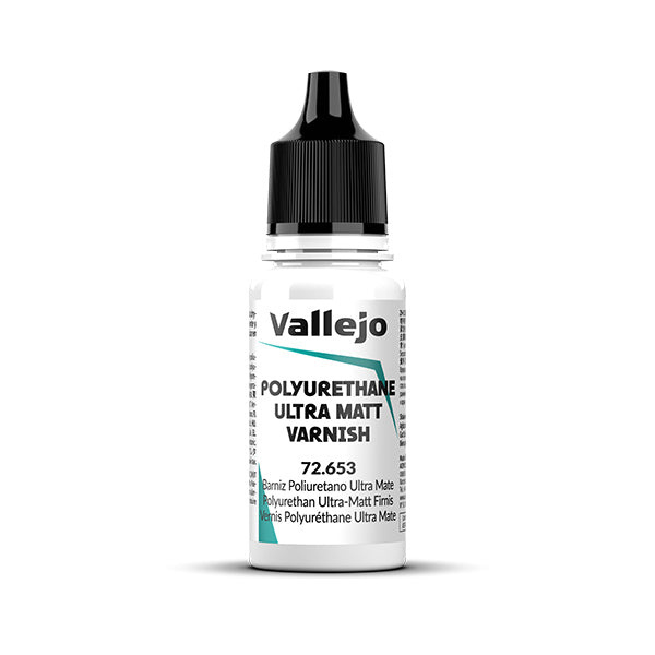 Vallejo Game Color: Polyurethane Ultra Matt Varnish 18 ml.