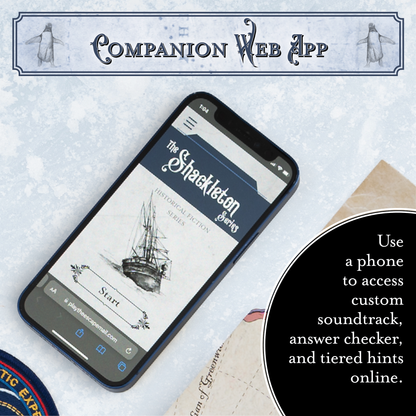Shackleton (full series): Historic Fiction Escape Game