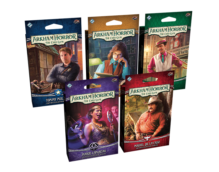 Arkham Horror: The Card Game - Investigator Decks