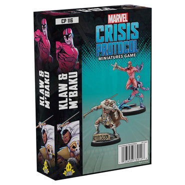 Marvel Crisis Protocol - Klaw and M'Baku