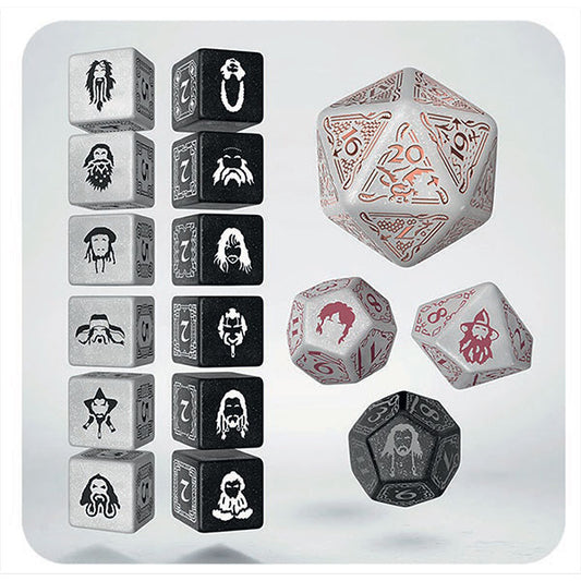 7-Die Set Hobbit: TCG Dice Set- Radiant Dawn