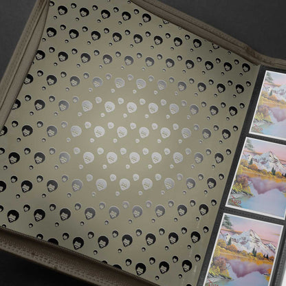 Binder: PRO 9-Pocket Zippered- Bob Ross Mighty Mountain Lake