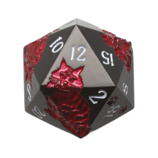 Old School Dice: Nine Lives - 7 Piece RPG Metal Dice Set