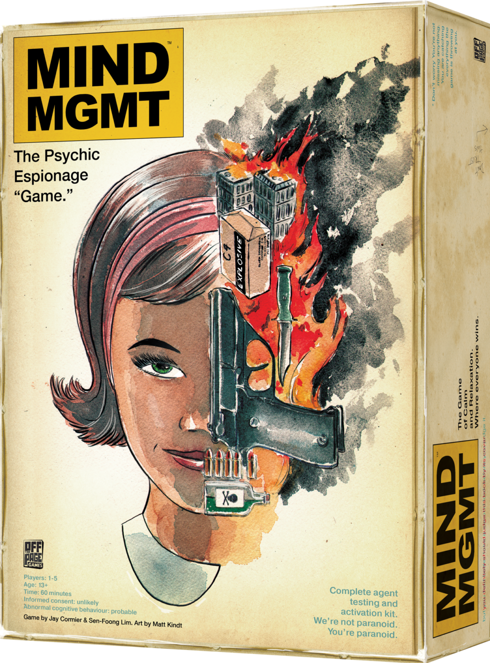 MIND MGMT: The Psychic Espionage "Game"