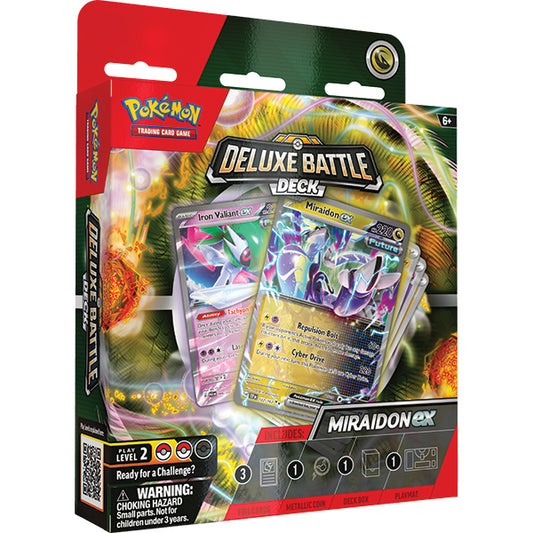 Pokemon TCG: Ex Deluxe Battle Deck (Miraidon ex or Koraidon ex)