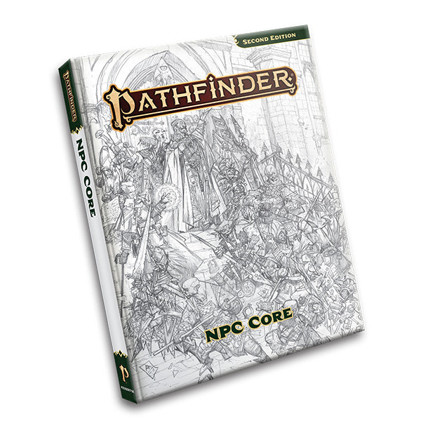 Pathfinder RPG, 2E: NPC Core, Sketch Cover