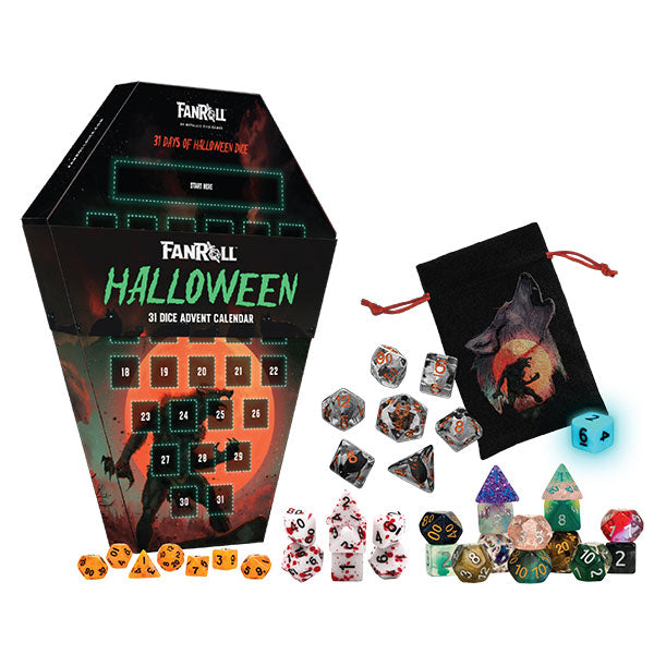 Fanroll Advent Dice Calendar: Dice Goblin Halloween 2026
