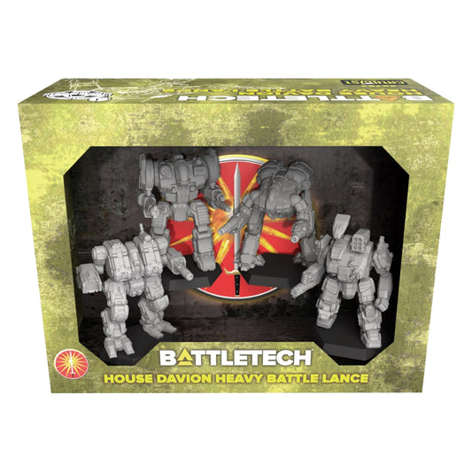 BattleTech: Miniature ForcePack - House Davion Heavy Battle Lance