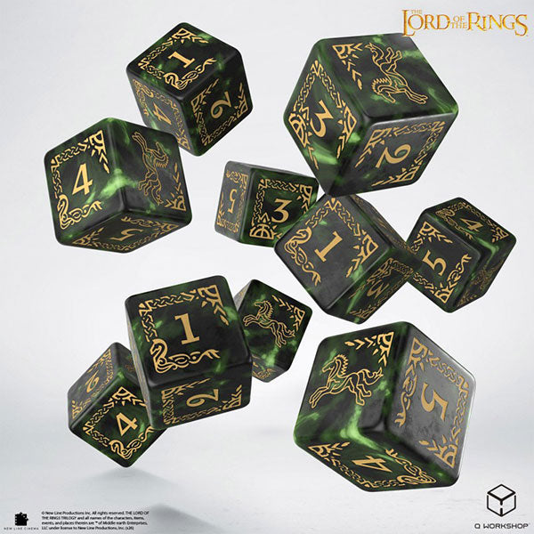 10d6 The Lord of the Rings: Rohan Dice Set
