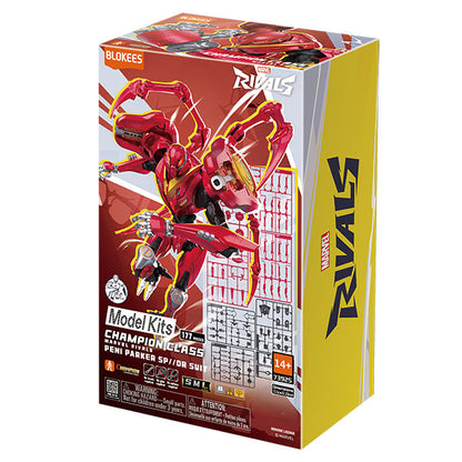 Marvel Blokees: 5.3-inch Champion Class Model Kit- Marvel Rivals- CC09 Peni Parker SP//dr Suit