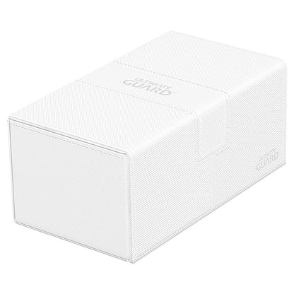Deck Case: Twin Flip´n´Tray 200+ Standard Size Monocolor- White
