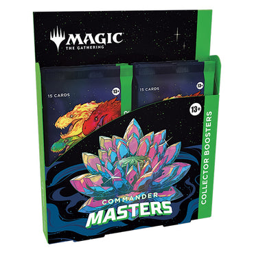 Magic the Gathering: Commander Masters Collector Booster Box (4 Packs)