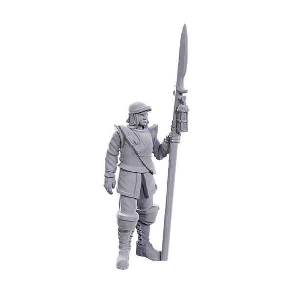 Wizkids Deep Cuts Miniatures: Unpainted Minis- Wave 23- Roadwardens Male & Female