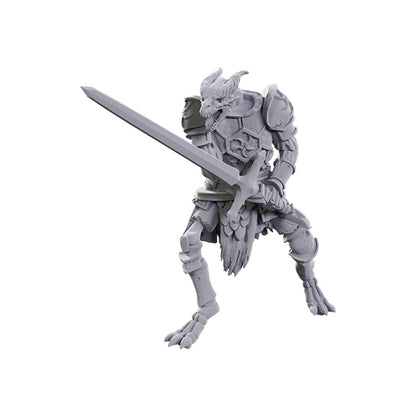 D&D Nolzur's Marvelous Miniatures: Unpainted Minis- 50th Anniversary- Skeleton Knights, Limited Edition