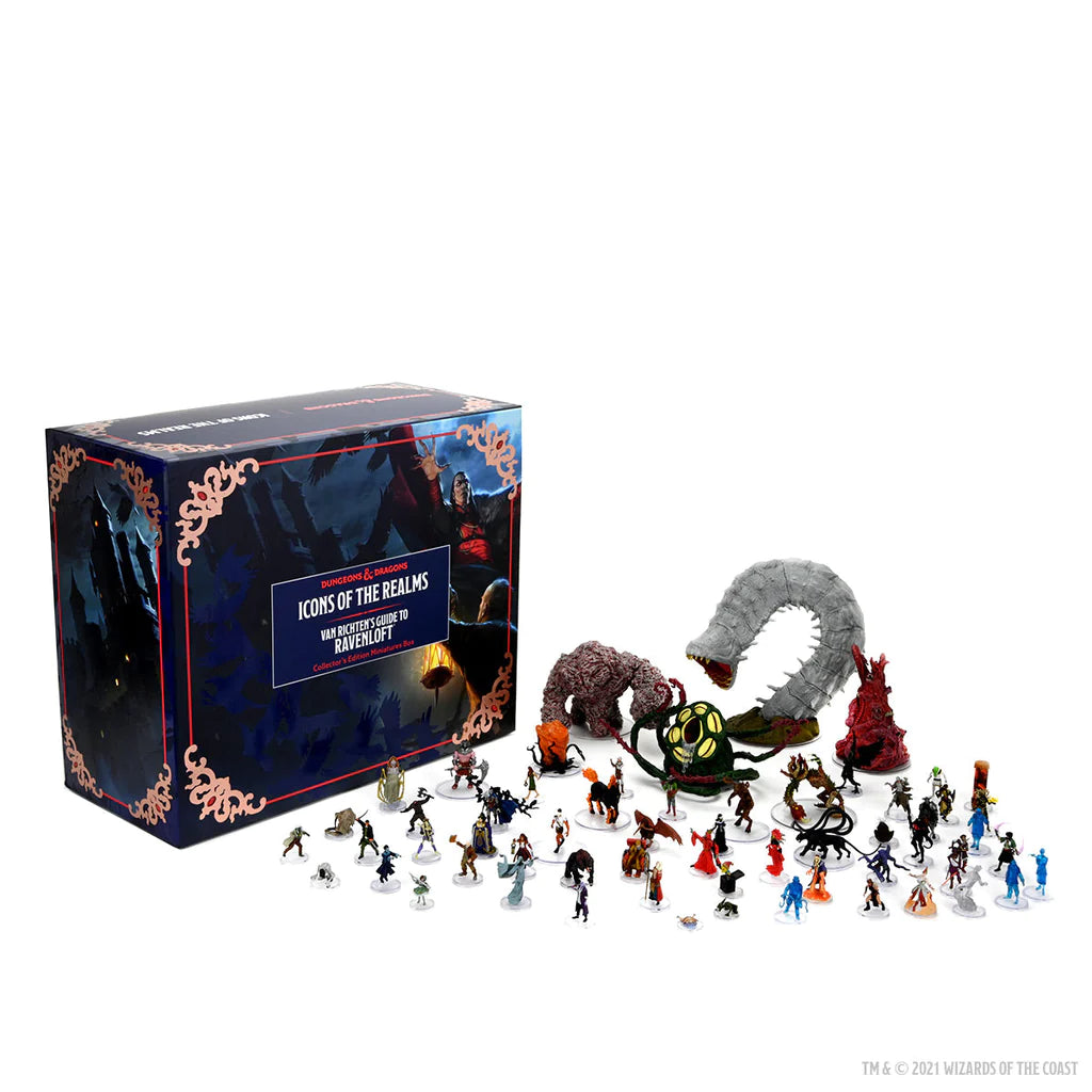 D&D Icons of the Realms: Van Richten's Guide To Ravenloft Collector's Edition Box
