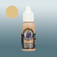 Ares Flesh - two thin coats
