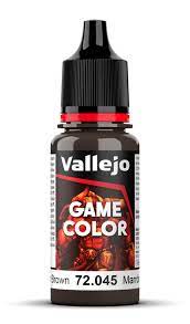 Vallejo Game Color: Charred Brown 18 ml.