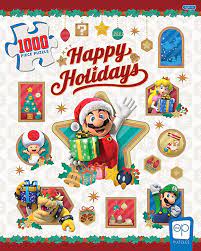 Puzzle: Super Mario - Holiday 1000 pcs