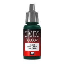 Vallejo Game Color: Dark Green 18 ml.