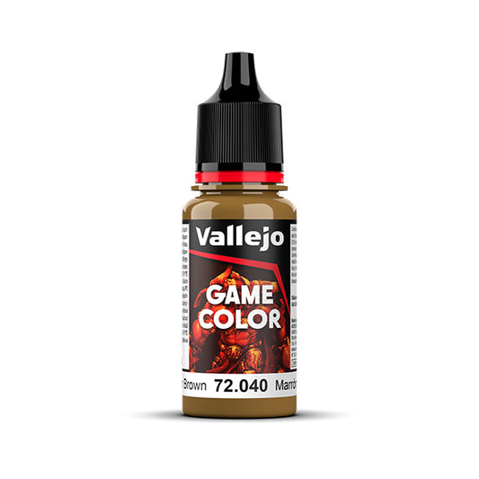 Vallejo Game Color: Leather Brown 18 ml.