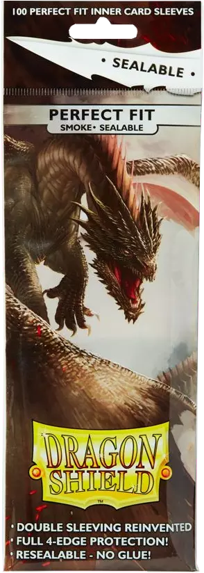 Dragon Shield Perfect Fit Sealable - 100ct Pack