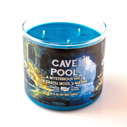 Cave Pool Gaming Candle: 8oz Tin