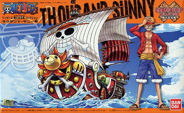 One Piece Grand Ship Collection #01 Thousand Sunny Ship Model Kit