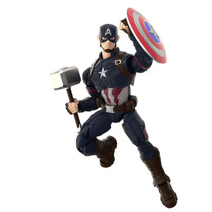 Marvel Blokees: 5.3-inch Champion Class Model Kit- CC03 Infinity SAGA Captain America