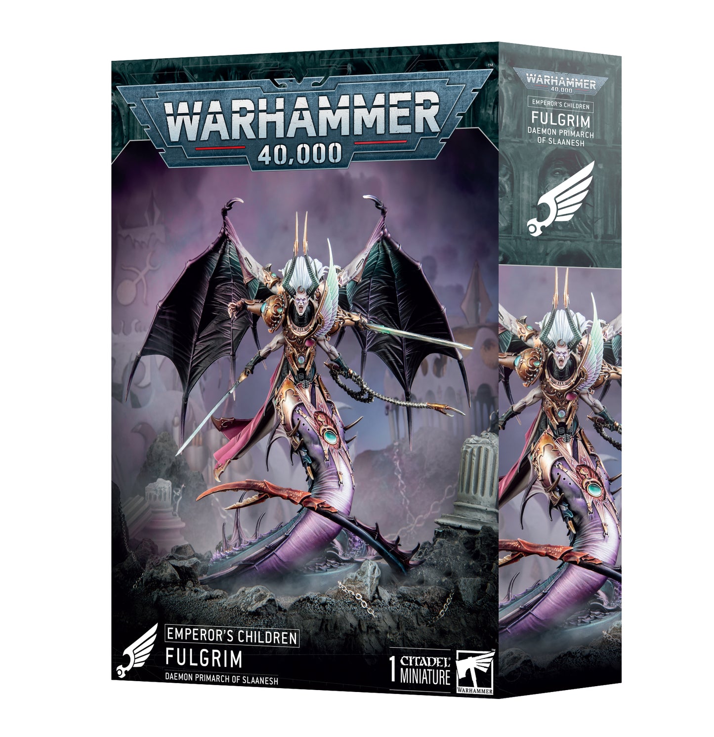 Warhammer 40K: Emperor's Children Fulgrim, Daemon Primarch of Slaanesh