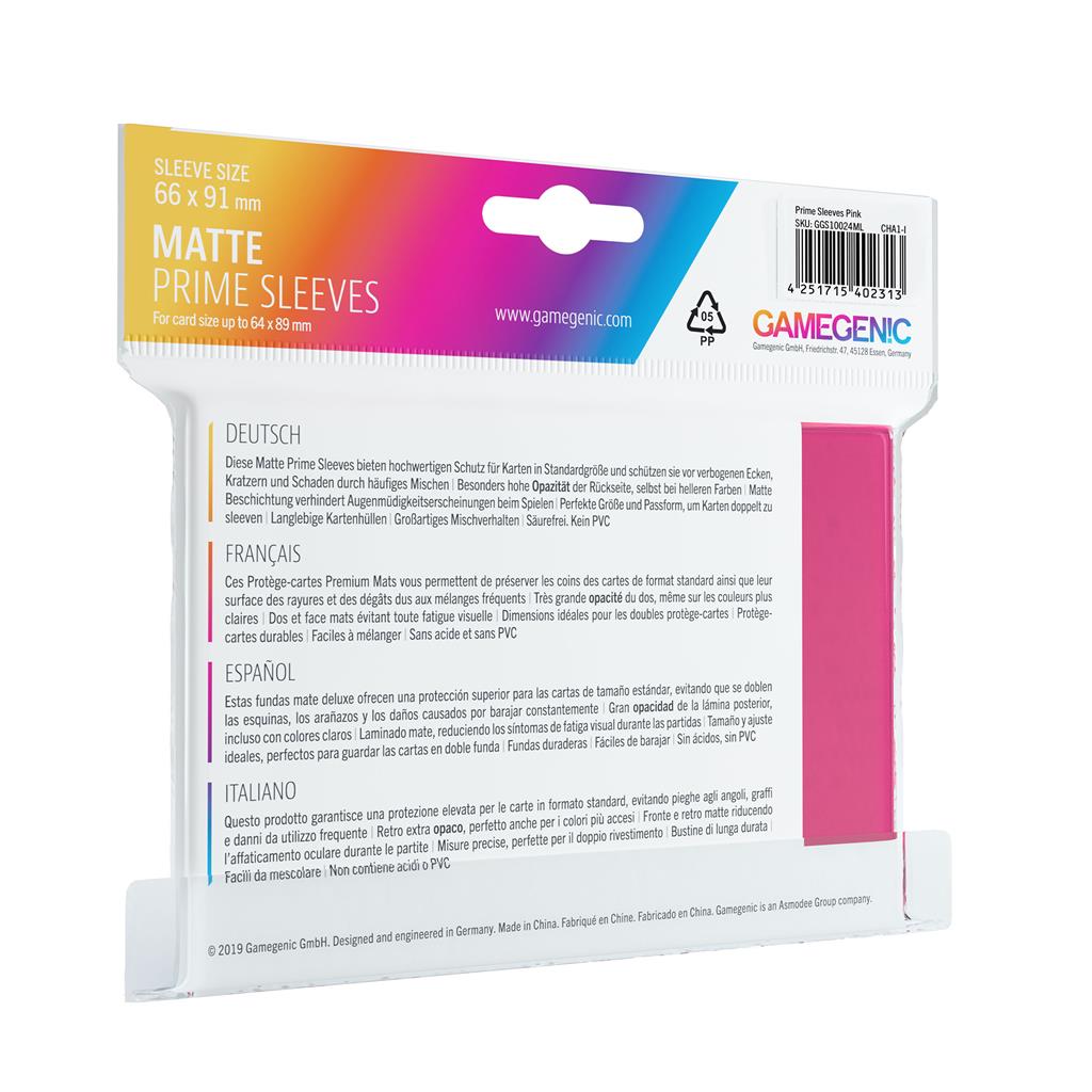 MATTE Prime Sleeves: Pink