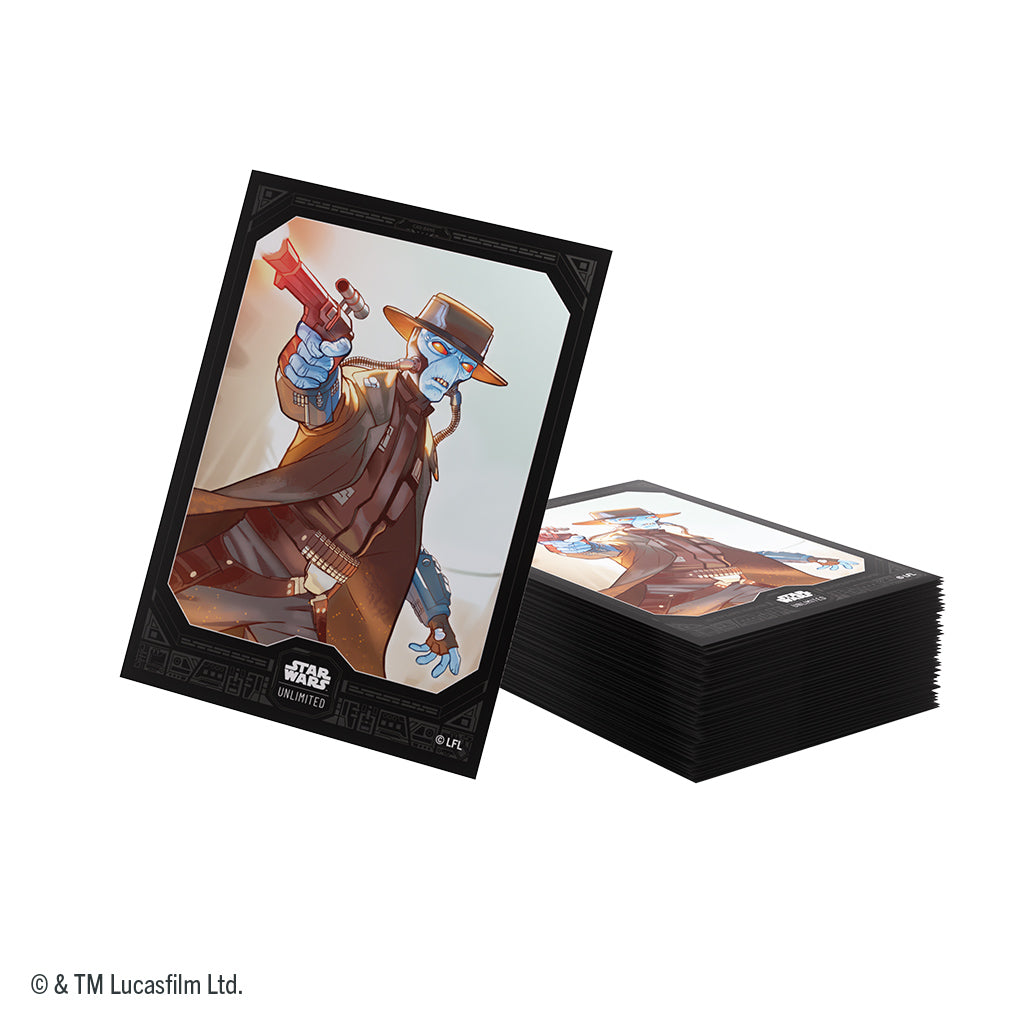 Star Wars: Unlimited Premium Art Sleeves- Cad Bane