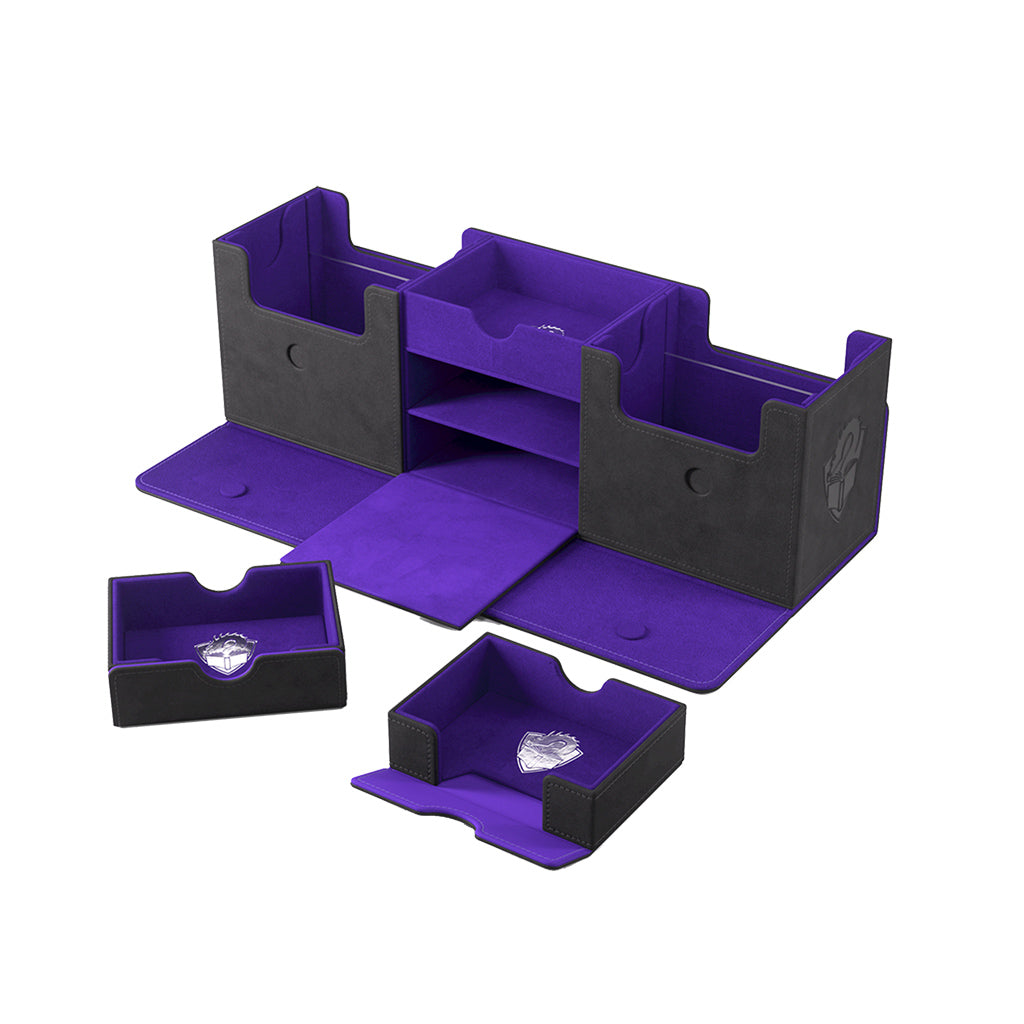 The Academic 266+ XL Deck Box Black/Purple