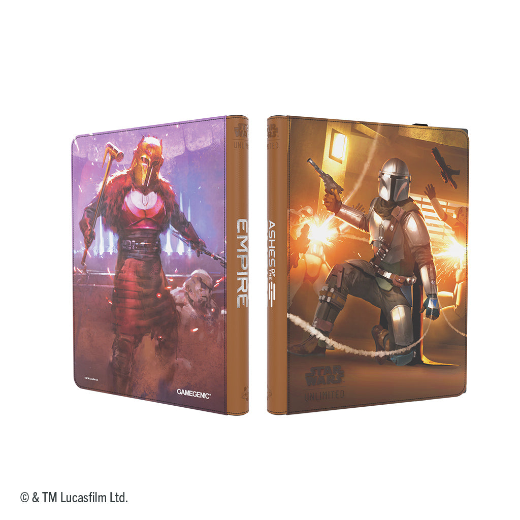 Star Wars Unlimited: Zip-Up Album 18-Pocket- The Armorer & Whistling Birds