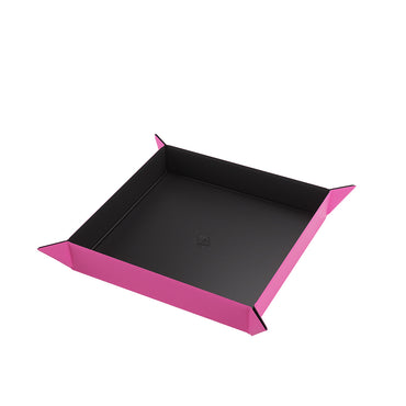 Magnetic Dice Tray Square Black/Pink