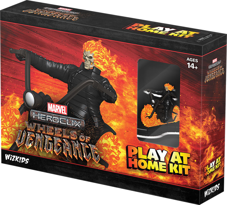Marvel HeroClix: Wheels of Vengeance Play at Home Kit (Ghost Rider)
