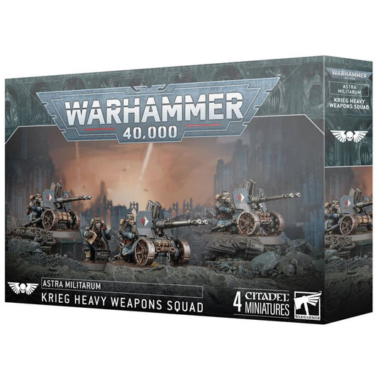 Warhammer 40K: Astra Militarum - Krieg Heavy Weapons Squad
