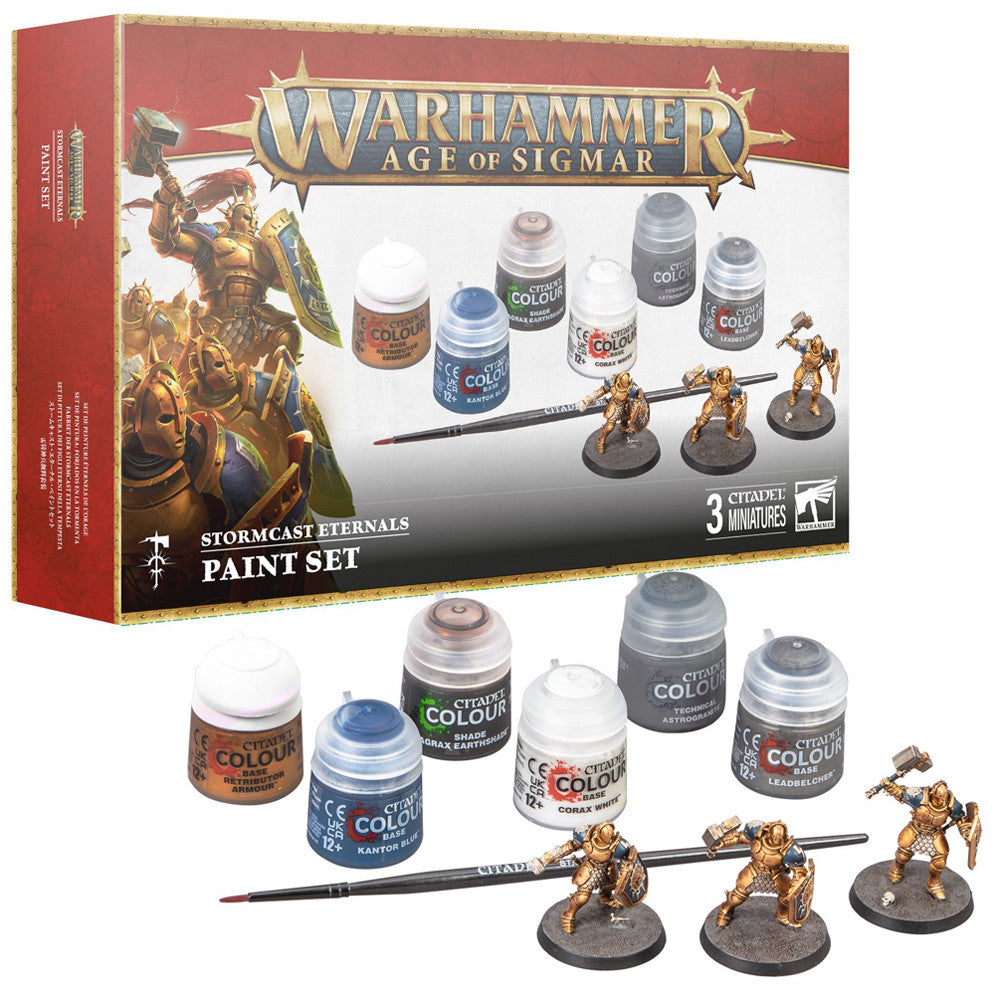 Warhammer Age of Sigmar: Stormcast Eternals - Paints Set