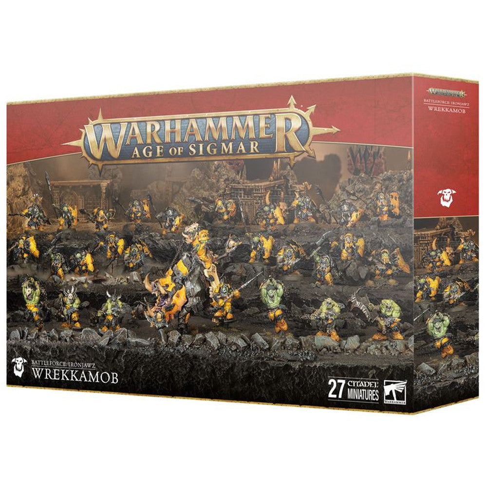Warhammer Age of Sigmar: Ironjawz Battleforce - Wrekkamob