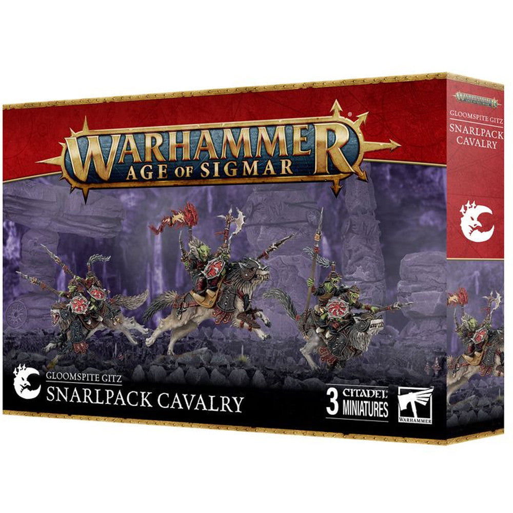 Warhammer Age of Sigmar: Gloomspite Gitz Snarlpack Cavalry