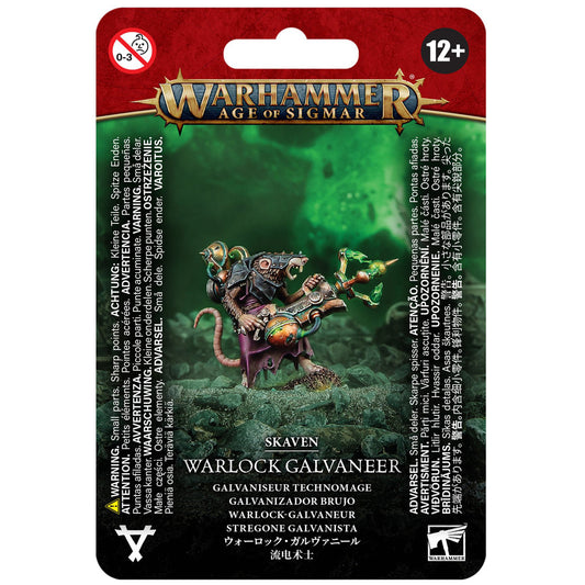 Warhammer Age of Sigmar: Skaven - Warlock Galvaneer