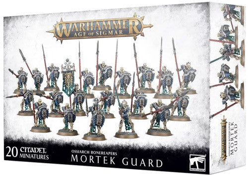 Warhammer Age of Sigmar: Ossiarch Bonereapers - Mortek Guard
