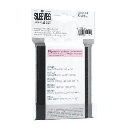 Just Sleeves - Japanese Size Black